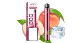 ელექტრო მოწყობილობა HQD Super Pro Peach Ice 600 Puffs