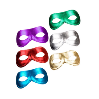 Mascarilla Colorida Metalizada 1un