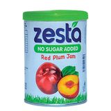 Zesta No Sugar Added Red Plum Jam, 400g