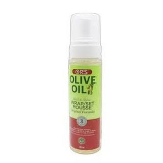 Ors Olive Oil Hold And Shine Wrap And Set Moussey Hair Spray 207Ml