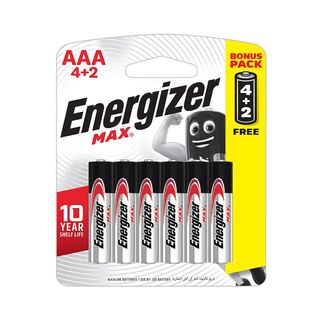 Lot De 6 Piles Aaa/Lr03/1.5V
