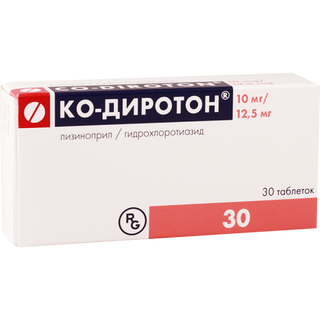 კო-დიროტონი 10მგ/12.5მგ #30ტ_42053