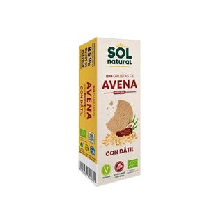 Galleta avena dátil Sol Natural 175g ECO