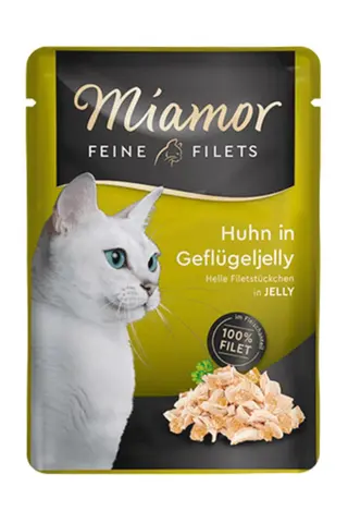 Miamor Kurczak Fina Filety Karma dla Kotów, 100g