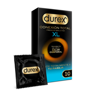 Durex Conexión Total XL Preservativo Ultra Fino 10u