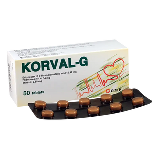 gmp კორვალ-g ტაბ.12.42მგ/11.34მგ/0.88მგ. n50