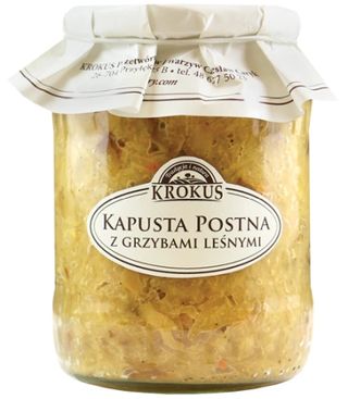 Kapusta Postna Z Grzybami 670g Krokus