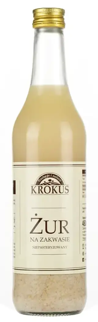 Żur Na Zakwasie 480 Ml Krokus
