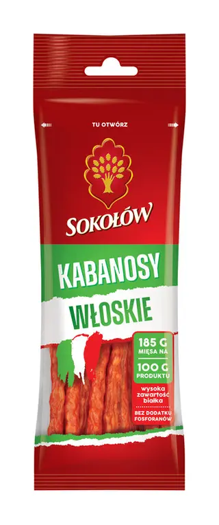 Kabanosy Włoskie 100 G Gold (s)