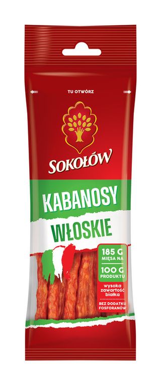 Kabanosy Włoskie 100 G Gold (s)