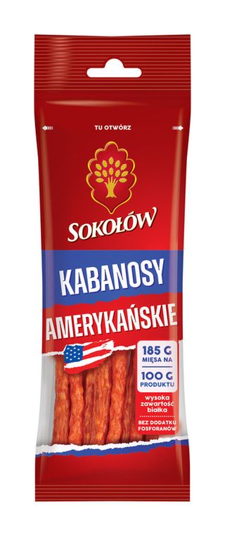 Kabanosy Amerykańskie 100 G Gold