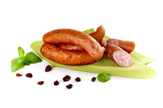 Gzella Kiełbasa Z Czosnkiem Niedzwiedzim 300g