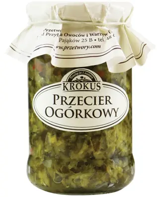 Przecier Z Ogórków 340g Krokus