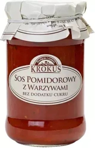 Sos Pomidorowy Z Warzywami 340g Krokus
