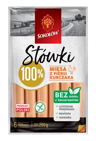 Parówki Stówki 200 G Z Szynki