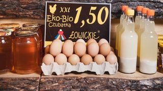 Jaja Łowickie Eco Czubatka Xxl 20szt