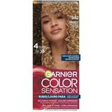 Tinte Aclarante Color Sensation Para Cabello Castaño Oscuro Garnier Tono Rubio Caramelo Castaño Oscuro Garnier Tono Rubio Caramelo