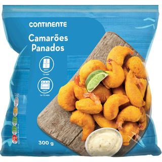 Camarões Panados Continente (emb. 300 gr)