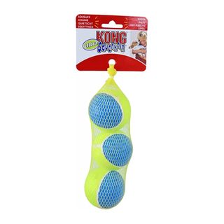 სათამაშო ძაღლისთვის Kong SqueakAir Ultra Balls Medium (3ც)