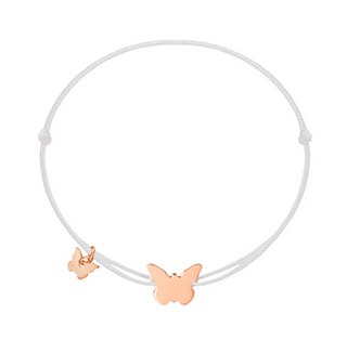 Classic Medium Butterfly Bracelet - Rose Gold Plated
