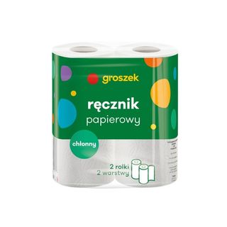 Ręcznik Papierowy 2w 2szt Groszek