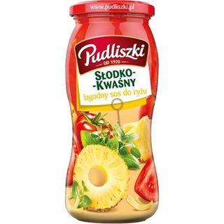 Sos Pudliszki Słodko Kwaśny Łagodny 500g