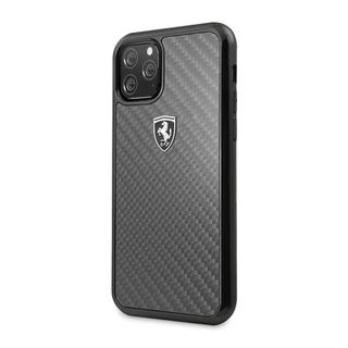 Etui Apple Iphone 11 Pro 5,8" Ferrari Hard Case Carbon Heritage Czarny Fehcahcn58bk