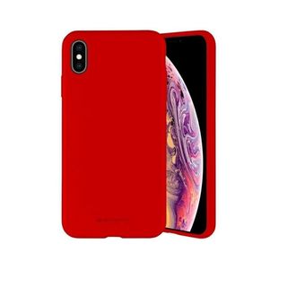 Mercury Apple Iphone 12 / Iphone 12 Pro Silicone Czerwony