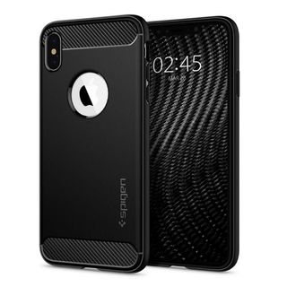 Etui Samsung S21 Ultra G998 Spigen Rugged Armor Czarny