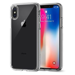 Etui Apple Iphone X / Iphone Xs 5,8" Spigen Ultra Hybrid Crystal Transparentny