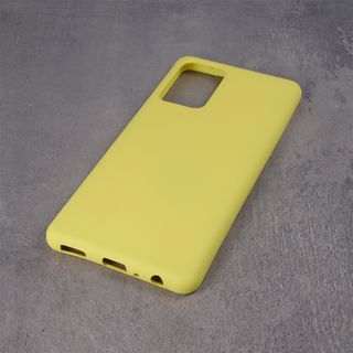 Nakładka Samsung A12 / M12 Silicon Żółty