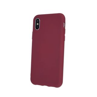 Nakładka Apple Iphone Xs Max 6,5" Silicon Burgundowy
