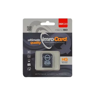 Imro Karta Pamięci 32gb Microsdhc Kl. 10 Uhs-i + Adapter