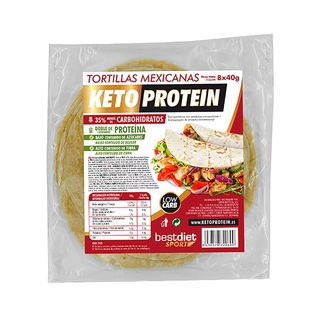 Wraps Ketoprotein Bestdiet Sport 8U 320G