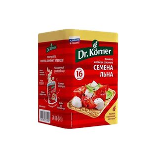 Хлебцы Dr. Korner семена льна 100 г