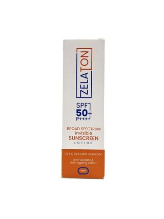 Zelaton SPF 50 Sunscreen Lotion, 60ml