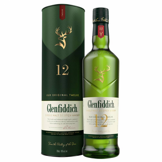 Glenfiddich 12 Years Single Malt Whisky, 700ml