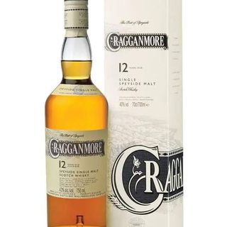 Cragganmore 12 Years Speyside Single Malt Whisky, 750ml