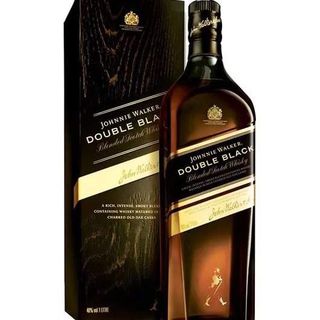 Johnnie Walker Double Black Blended Scotch Whisky, 750ml