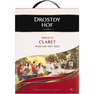 Drostdy Hof Claret Select Medium Dry Red Wine, 5L