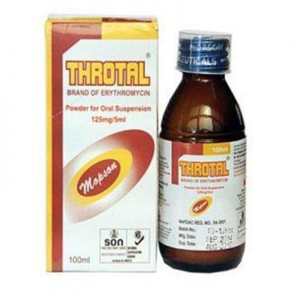 Mopson Throtal Solution, 125Mg/Ml, 100Ml