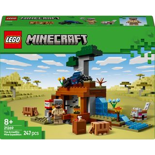 Конструктор LEGO Minecraft Шахтна експедиція «Броненосець» (21269)