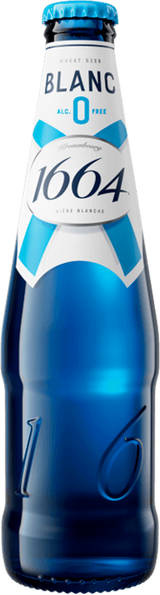 Пиво Kronenbourg Blanc 1664 світле безалкогольне 0.46 л