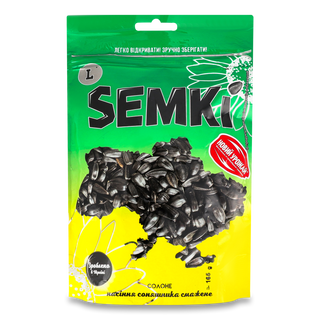 Semki L Salted Fried Sunflower Seeds, 165g