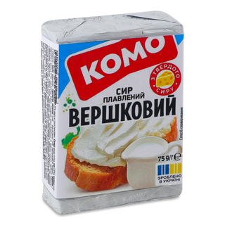 Сир плавлений Комо вершковий 35% 75г