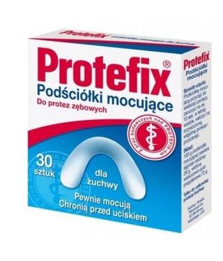 Protefix Podściółka mocująca dla żuchwy 30 szt.