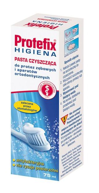 Protefix Higiena pasta oczyszczająca do protez 75 ml