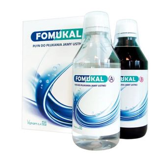 Fomukal Płyn do płukania jamy ustnej 1 zest.