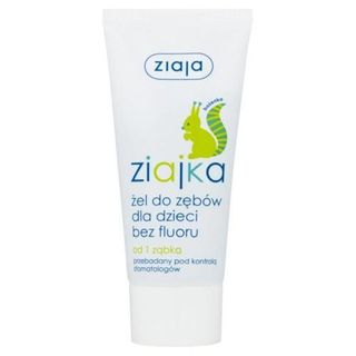 Ziaja Ziajka Żel do zębów dla dzieci bez fluoru 50 ml