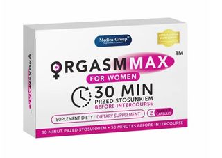 Medica-Group Orgasm Max Suplemento Dietético, 2 Cápsulas